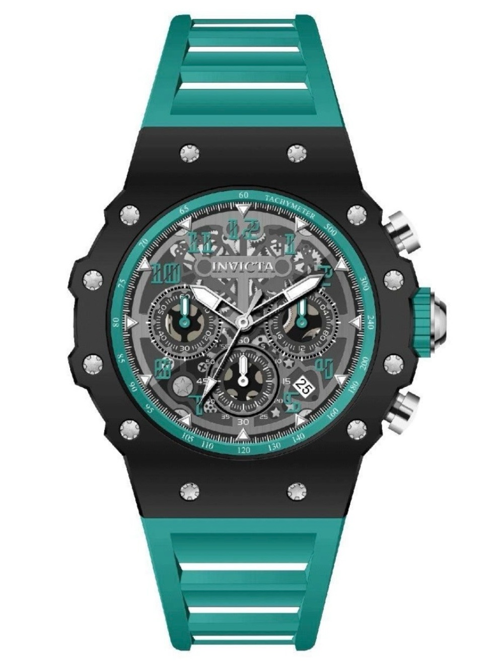 69664 - Invicta Racing Vaulthan Men's Watch - 44mm, Green